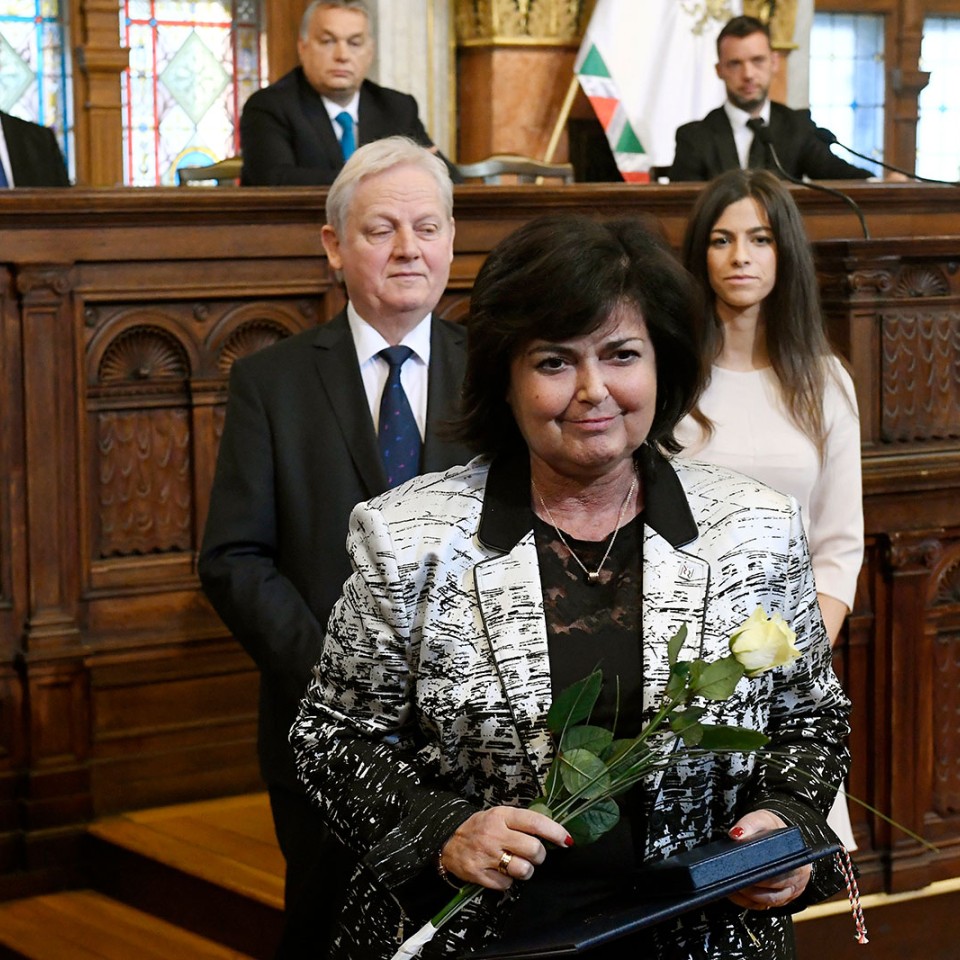 Kitüntették főigazgatónkat a főváros napján