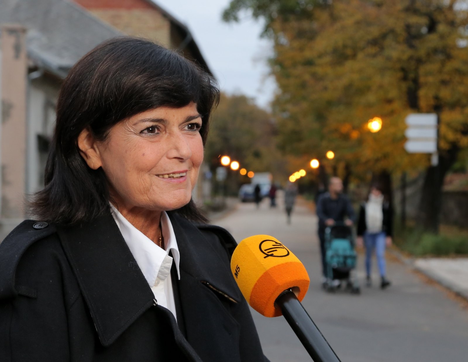Séta és térzene mindenszentek napján a Fiumei úti sírkertben