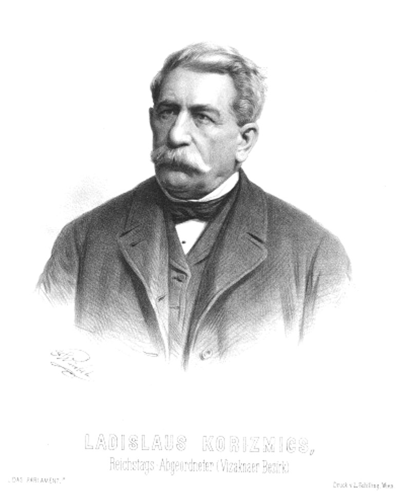 Korizmics László, 1886-tól aggszentpéteri