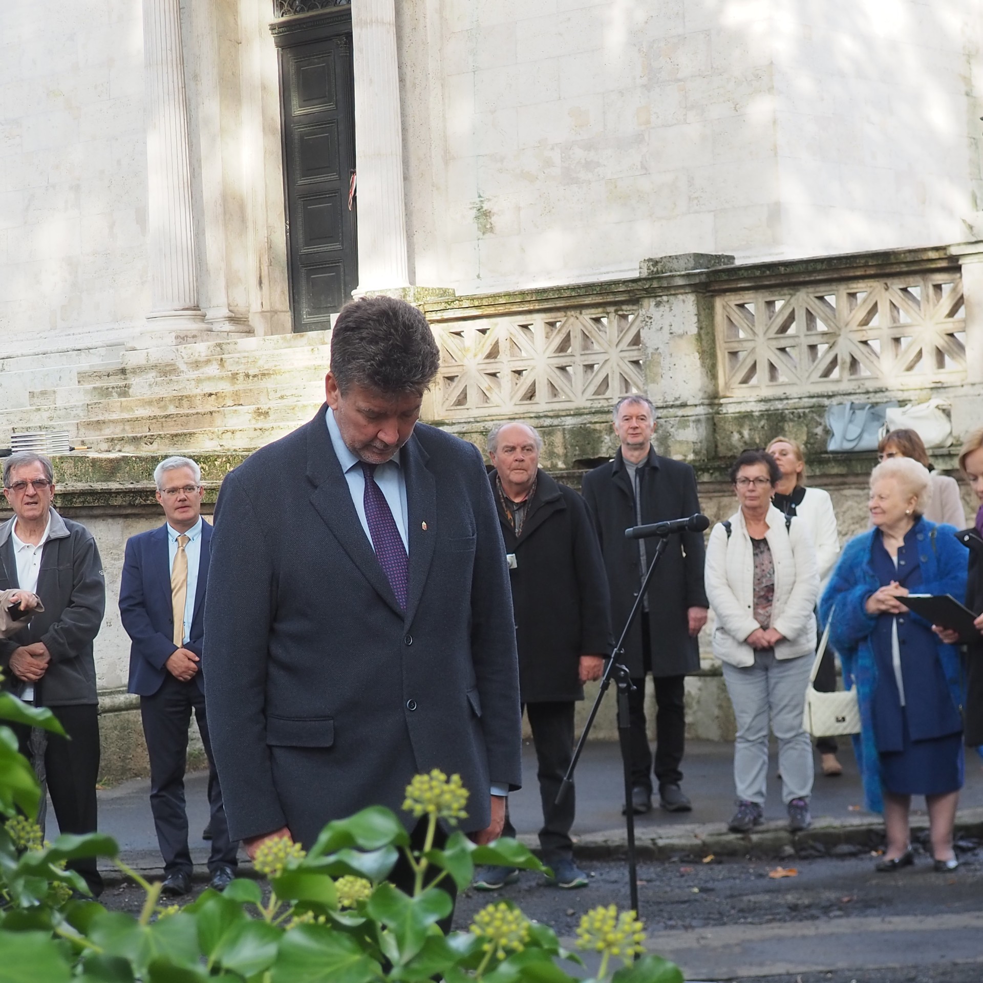 Megújult Erkel Ferenc síremléke a Fiumei úti sírkertben