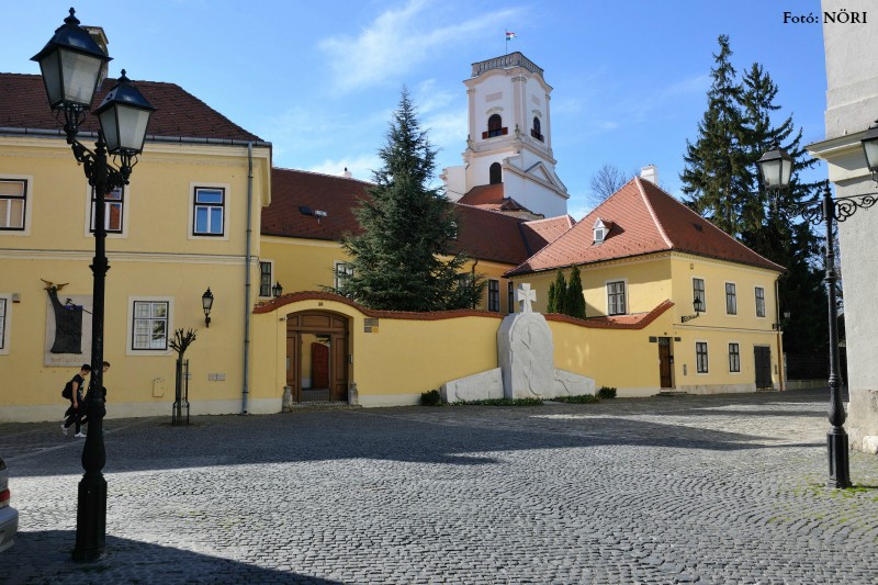 A győri vár megmaradt része 