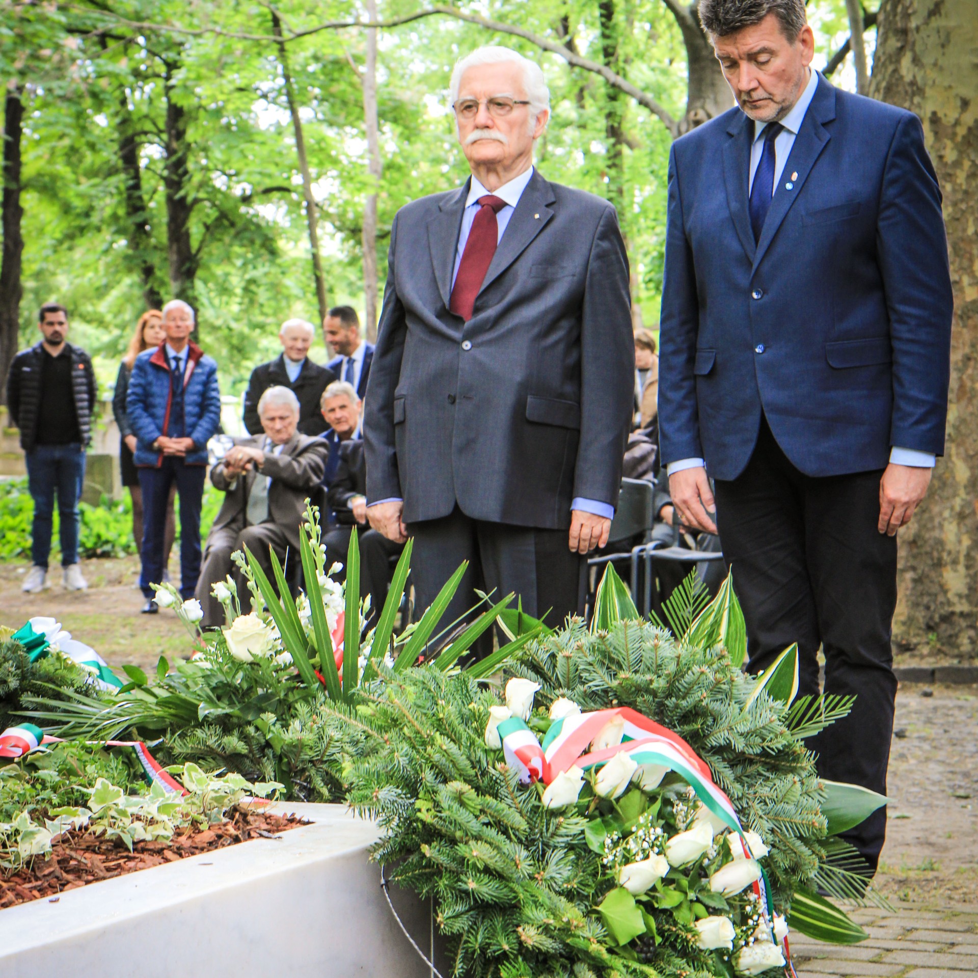 125 éves a Ferencvárosi Torna Club - Megemlékezés Springer Ferenc síremlékénél