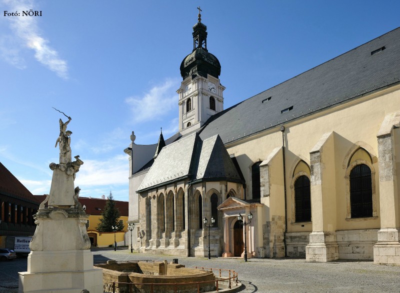 A győri vár megmaradt része 
